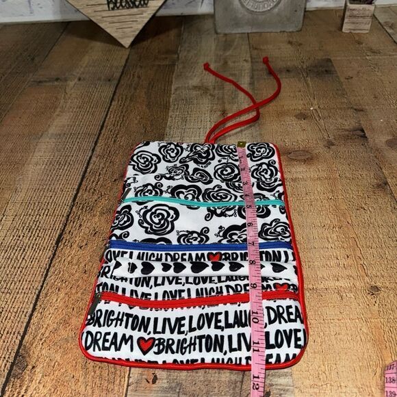 NEW Brighton Jewelry Love Dove Jewelry Roll Travel Pouch Roll Up Bag - Picture 6 of 9